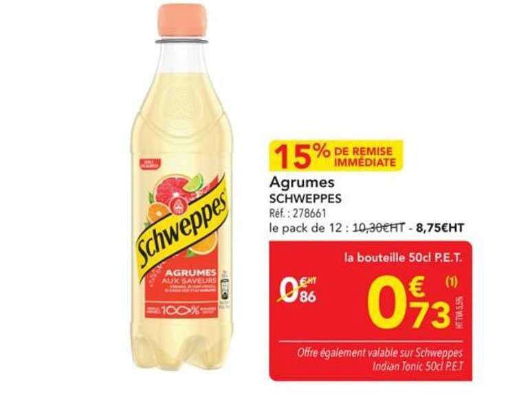 Agrumes SCHWEPPES