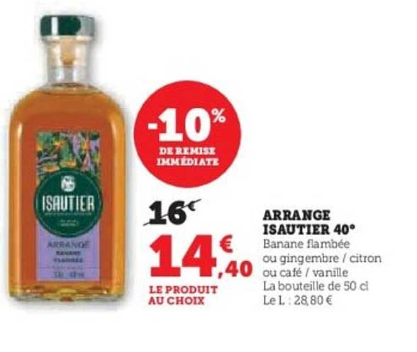 ARRANGE ISAUTIER 40°