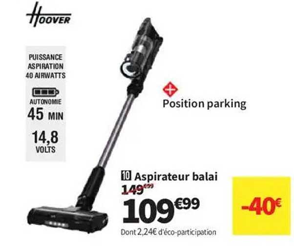 Aspirateur balai