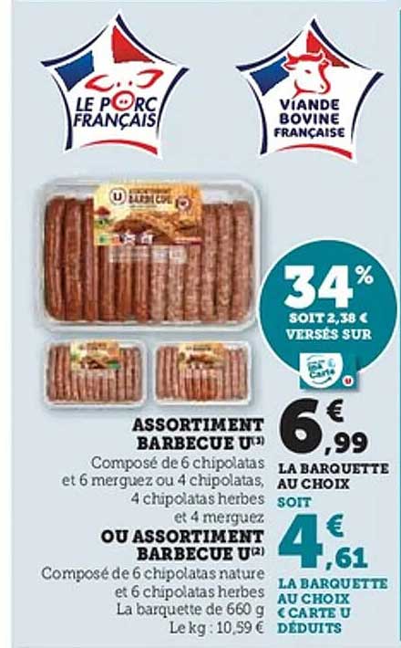ASSORTIMENT BARBECUE U