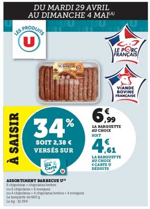 ASSORTIMENT BARBECUE U