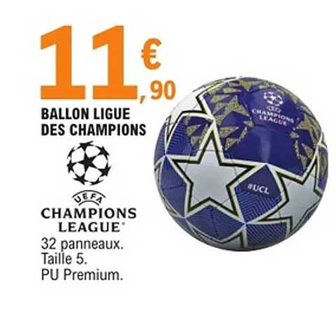 BALLON LIGUE DES CHAMPIONS