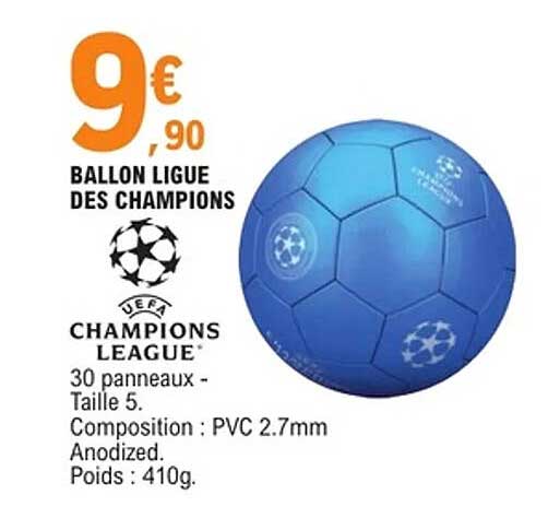 BALLON LIGUE DES CHAMPIONS