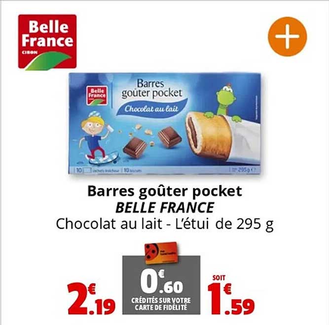 Barres goûter pocket