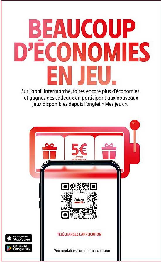 BEAUCOUP D'ÉCONOMIES EN JEU.