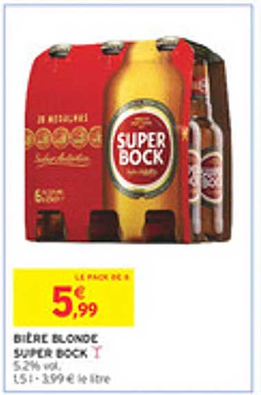 BIÈRE BLONDE SUPER BOCK