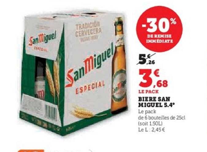 BIERE SAN MIGUEL 5.4°