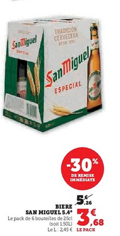 BIERE SAN MIGUEL 5.4°