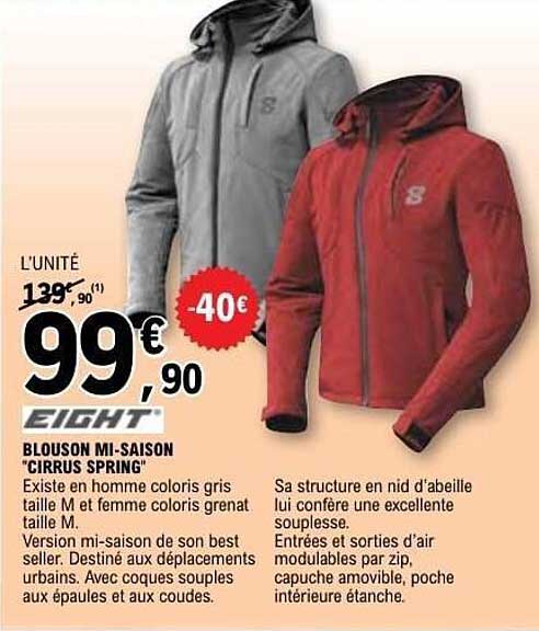 BLOUSON MI-SAISON 'CIRRUS SPRING'
