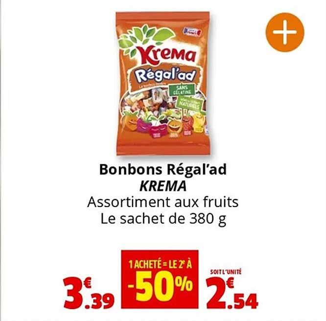 Bonbons Réga'l'ad