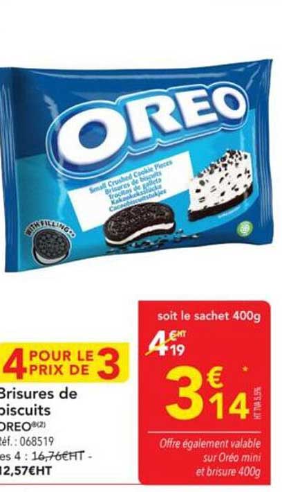 Brisures de biscuits OREO