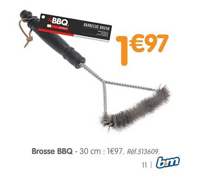 Brosse BBQ - 30 cm