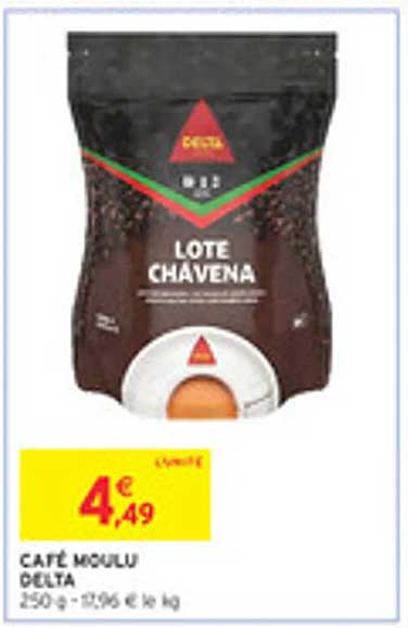 CAFE MOULU DELTA