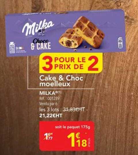 Cake & Choc moelleux