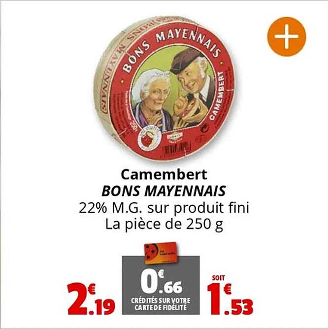 Camembert BONS MAYENNAIS
