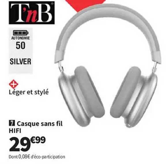 Casque sans fil HIFI