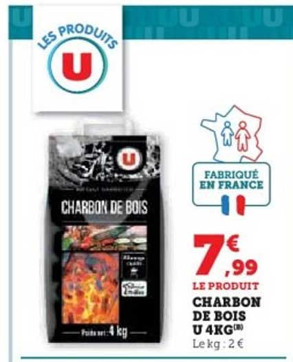 CHARBON DE BOIS U 4KG