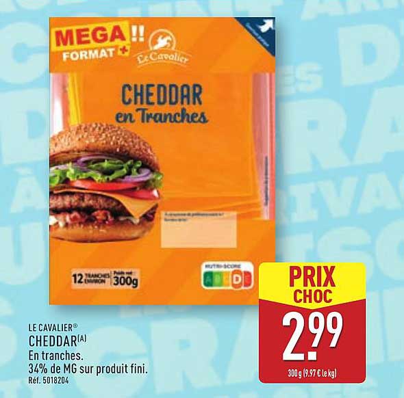 CHEDDAR en Tranches
