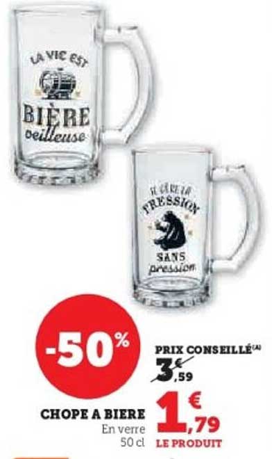 CHOPE À BIÈRE