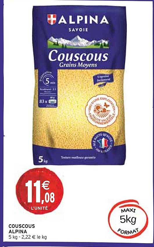 COUSCOUS ALPINA