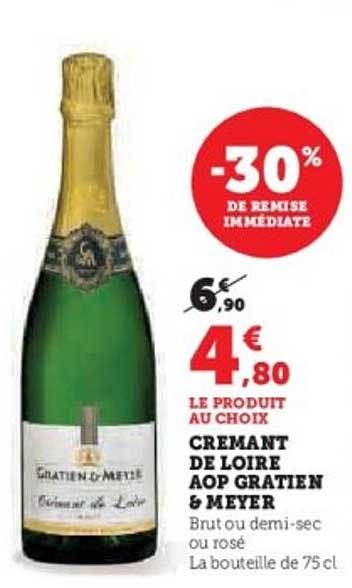 CREMANT DE LOIRE AOP GRATIEN & MEYER