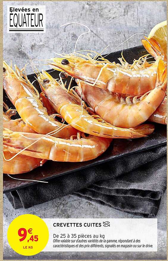CREVETTES CUITES