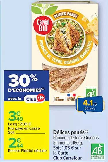 Délices panés