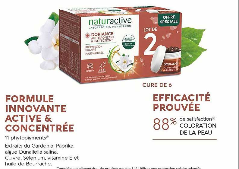 DORIANCE AUTOBRONZANT & PROTECTION - CURE DE 6