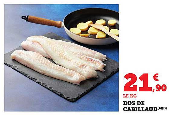 DOS DE CABILLAUD