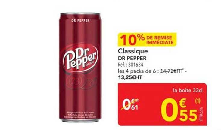 DR PEPPER Classique
