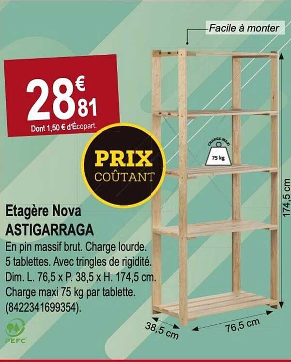Etagère Nova ASTIGARRAGA
