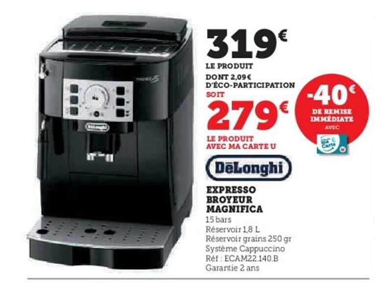 EXPRESSO BROYEUR MAGNIFICA