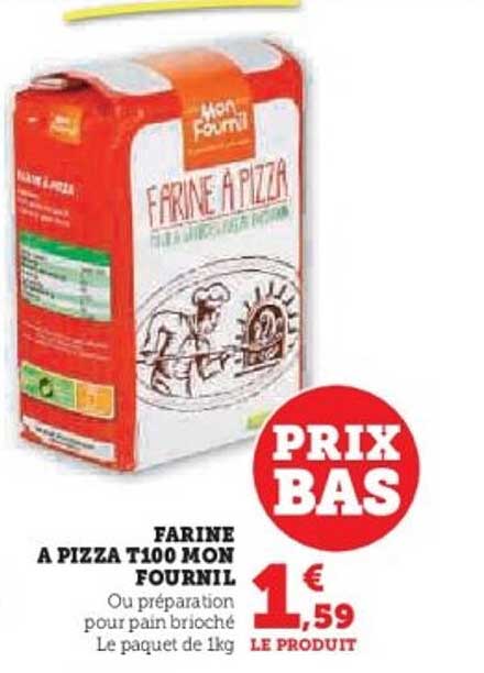 FARINE A PIZZA T100 MON FOURNIL