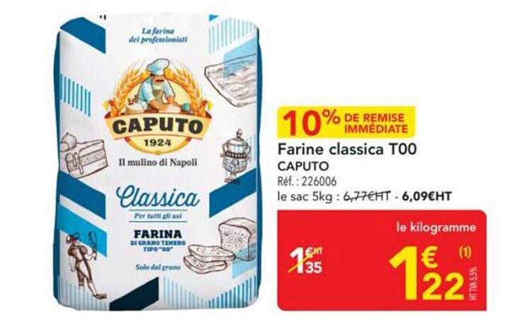 Farine classica T00 CAPUTO