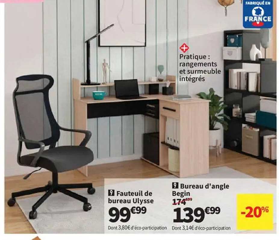 Fauteuil de bureau Ulysse