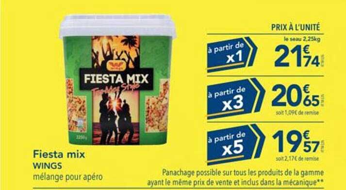 Fiesta mix