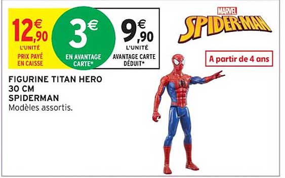 FIGURINE TITAN HERO 30 CM SPIDERMAN