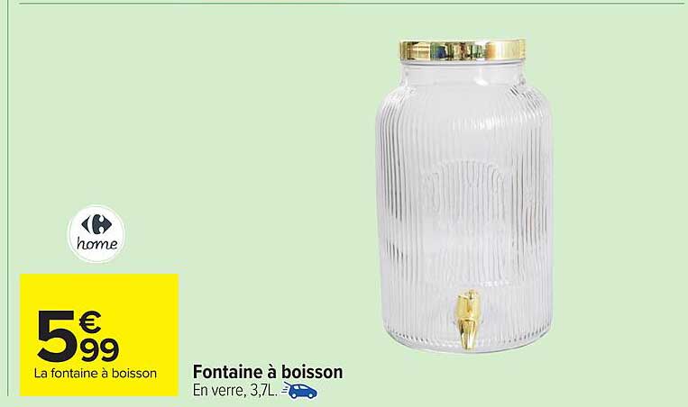 Fontaine à boisson