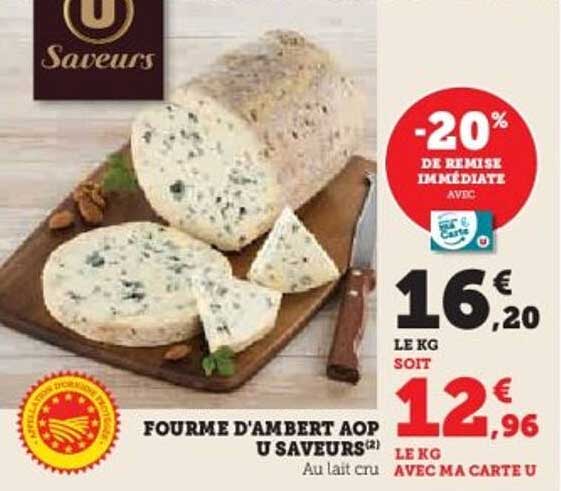 FOURME D'AMBERT AOP U SAVEURS