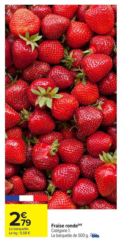 Fraise ronde(m)