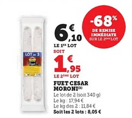 FUET CESAR MORONI