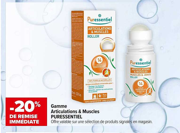 Gamme Articulations & Muscles PURESSENTIEL