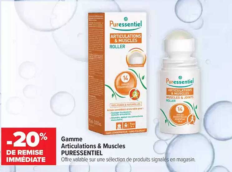 Gamme Articulations & Muscles PURESSENTIEL