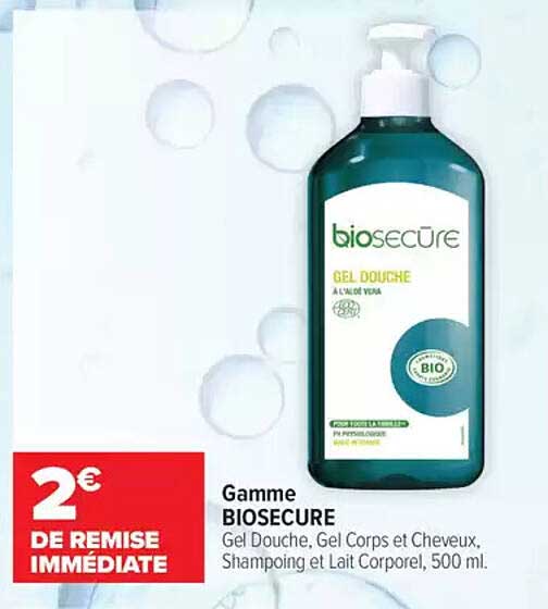 Gamme BIOSECURE