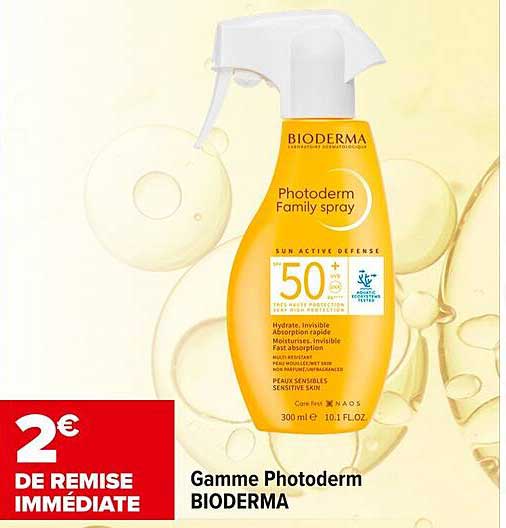 Gammes Photoderm BIODERMA