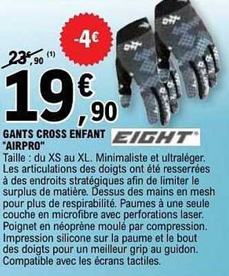 GANTS CROSS ENFANT "AIRPRO"
