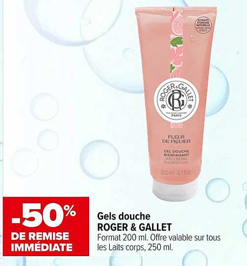Gels douche ROGER & GALLET
