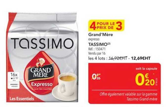 Grand'Mère Expresso TASSIMO