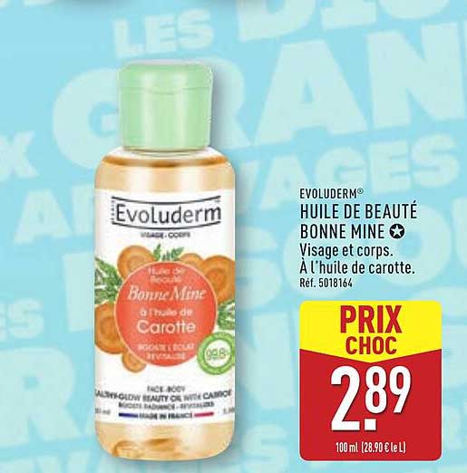 HUILE DE BEAUTÉ BONNE MINE
