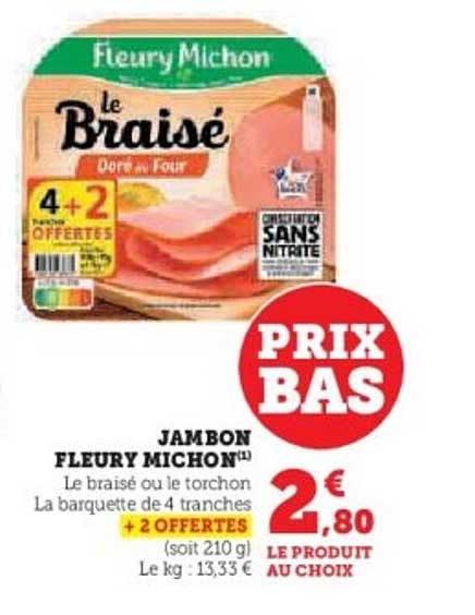 JAMBON FLEURY MICHON
